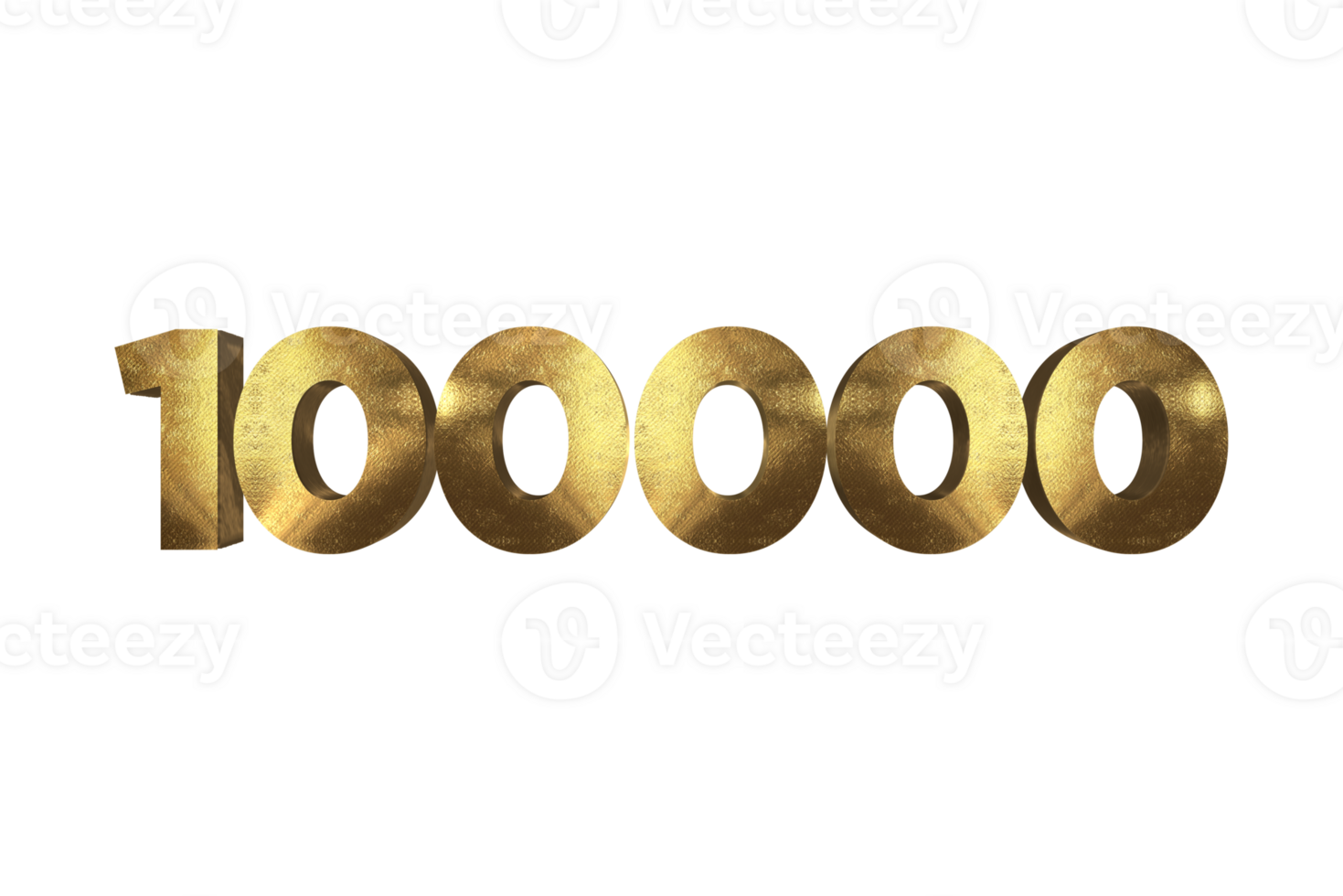 1000000 subscribers celebration greeting Number with gold design png