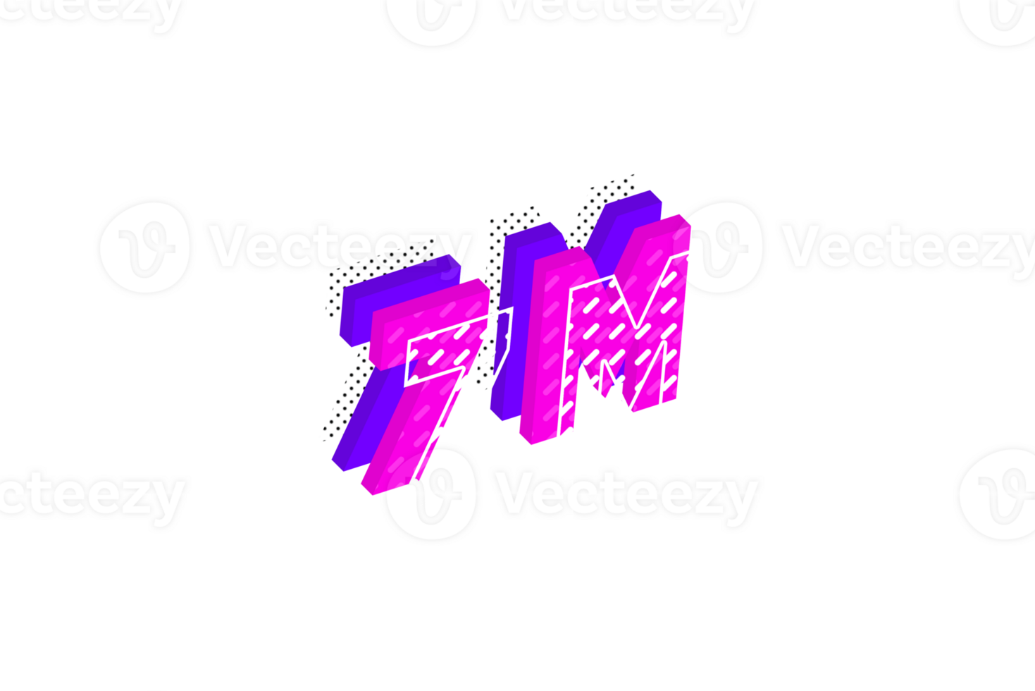 7 million subscribers celebration greeting Number with multi layer design png