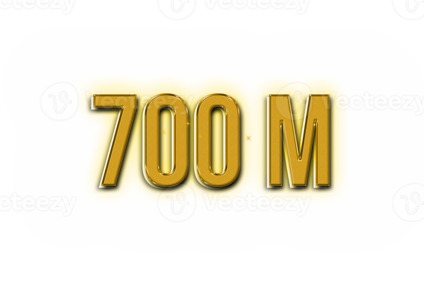 700 million subscribers celebration greeting Number with waves design png