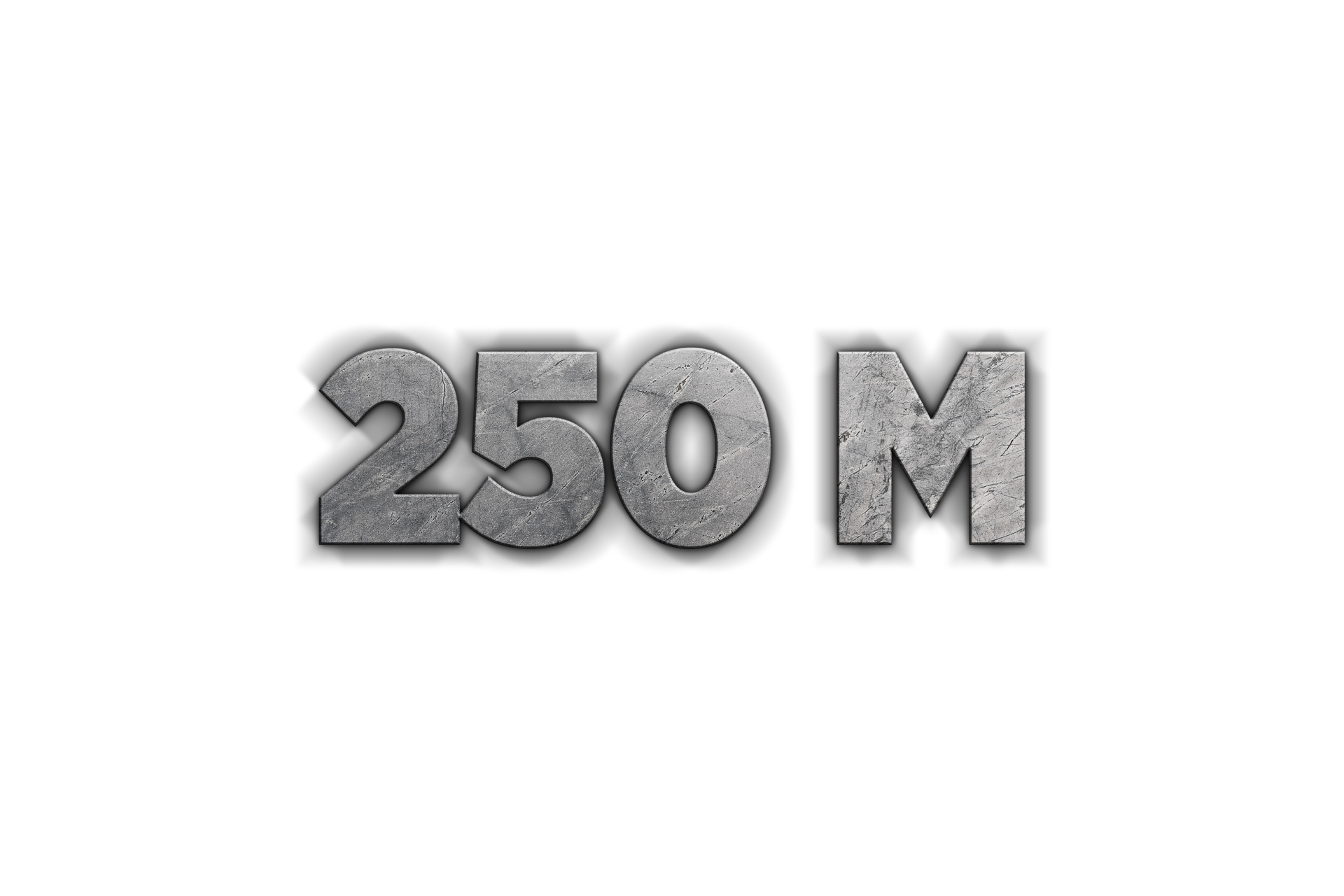 250 Million Subscribers Celebration Greeting Number With Concrete 250-million-subscribers-celebration-greeting-number-with-concrete