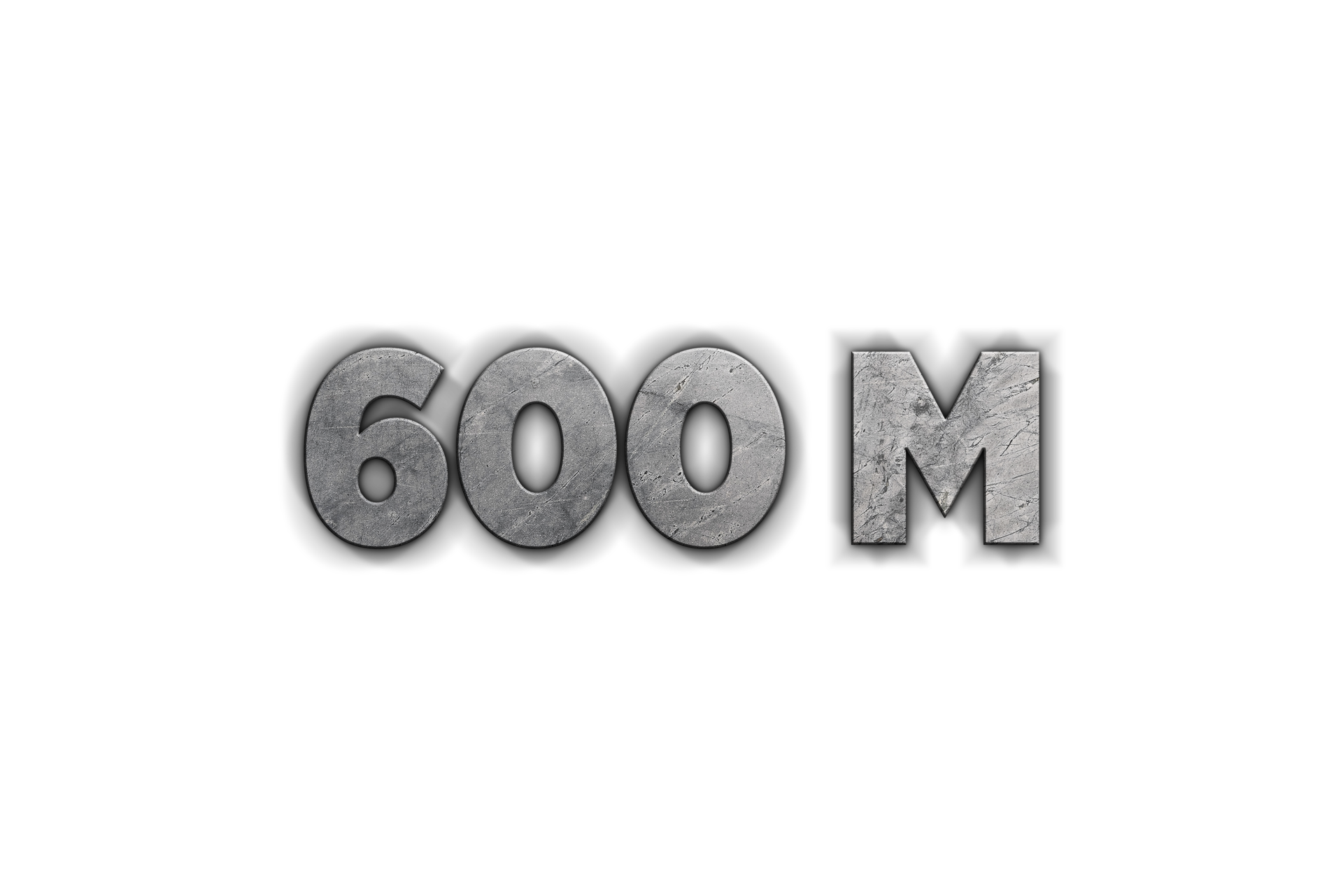 600-million-subscribers-celebration-greeting-number-with-concrete
