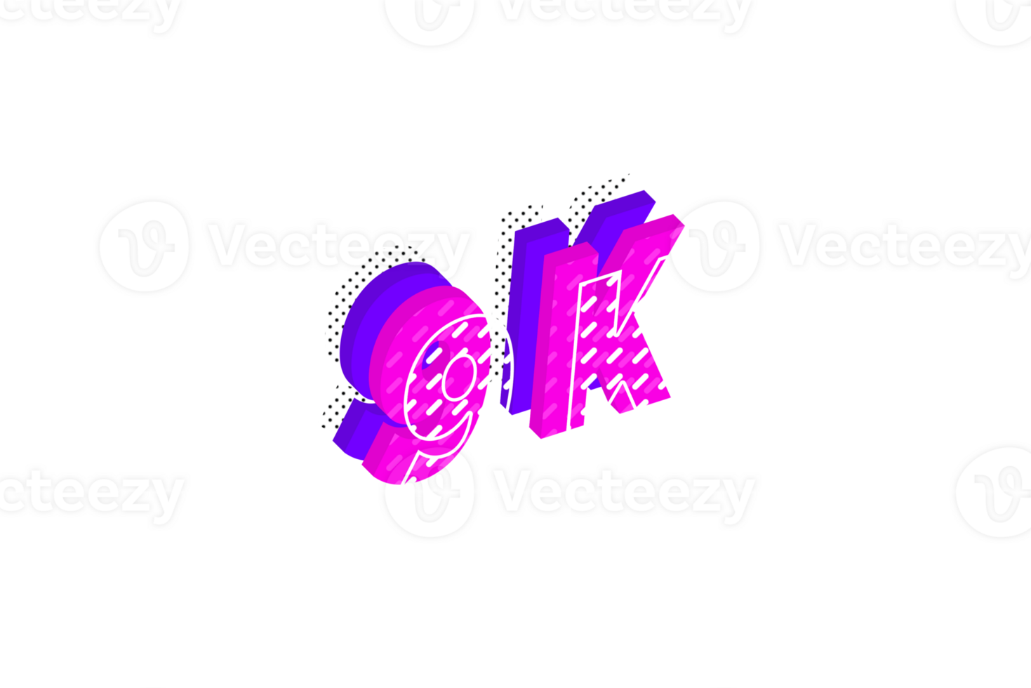 9 k subscribers celebration greeting Number with multi layer design png