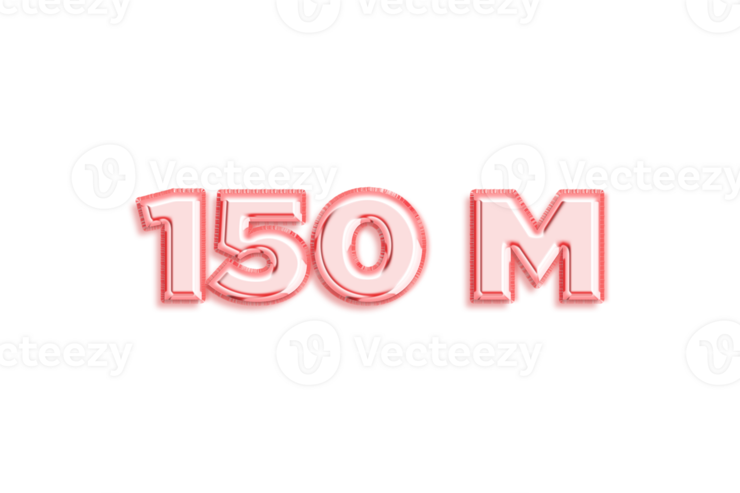 150 Million Subscribers Celebration Greeting Number With Rose Gold 150-million-subscribers-celebration-greeting-number-with-rose-gold