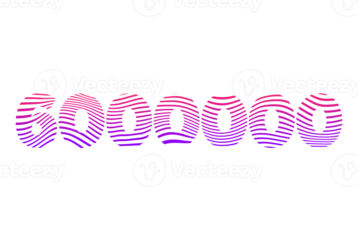 6000000 subscribers celebration greeting Number with waves design png