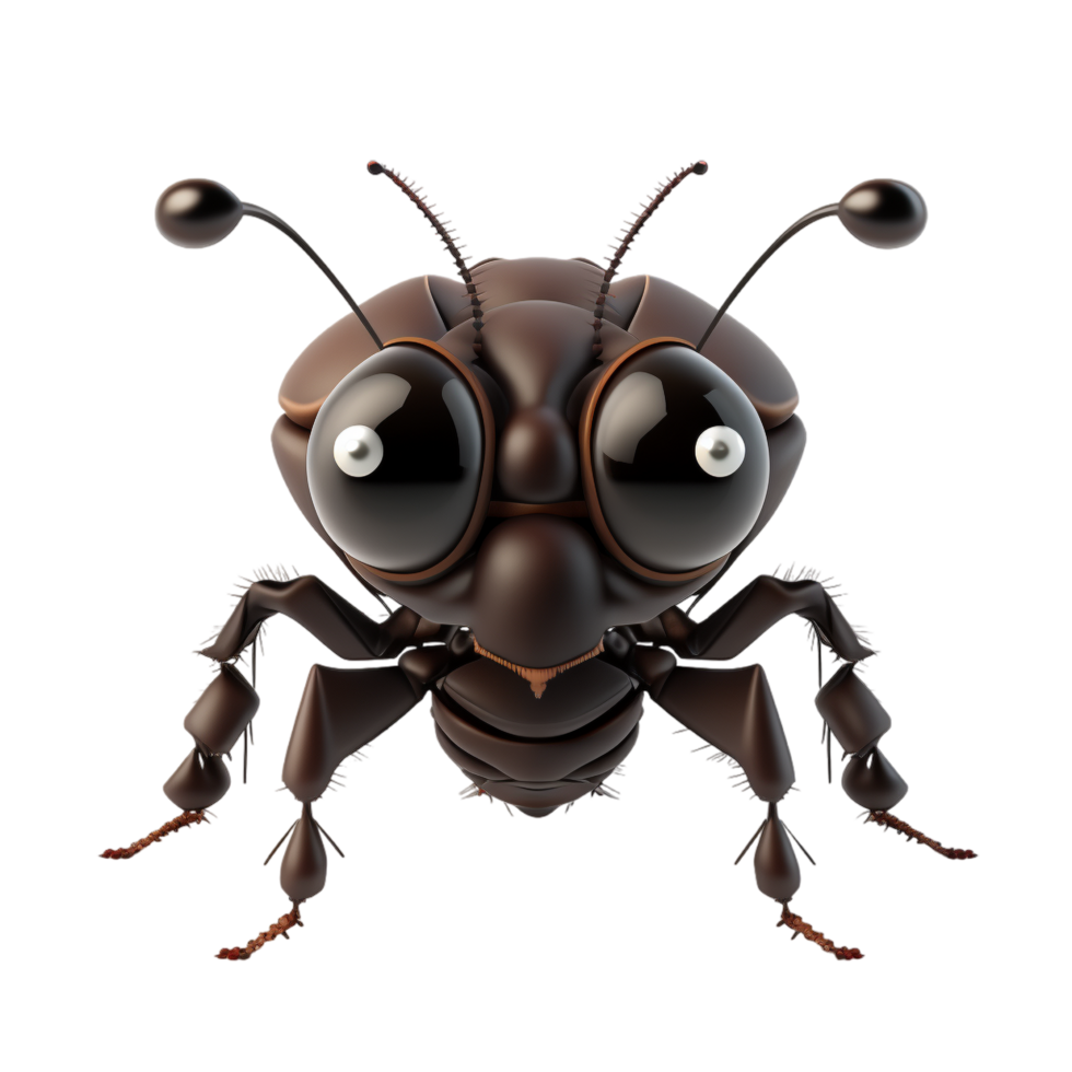 Cartoon funny ant png