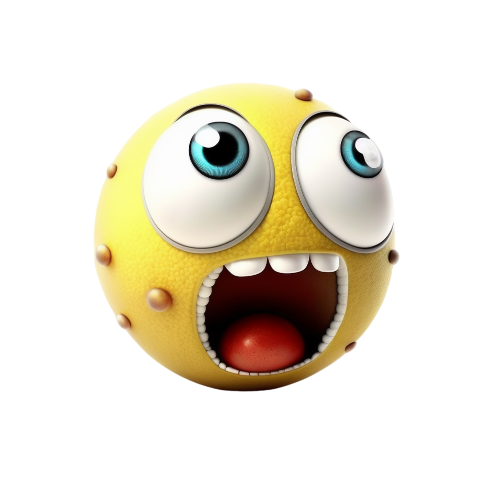 Funny Cartoon Ball png