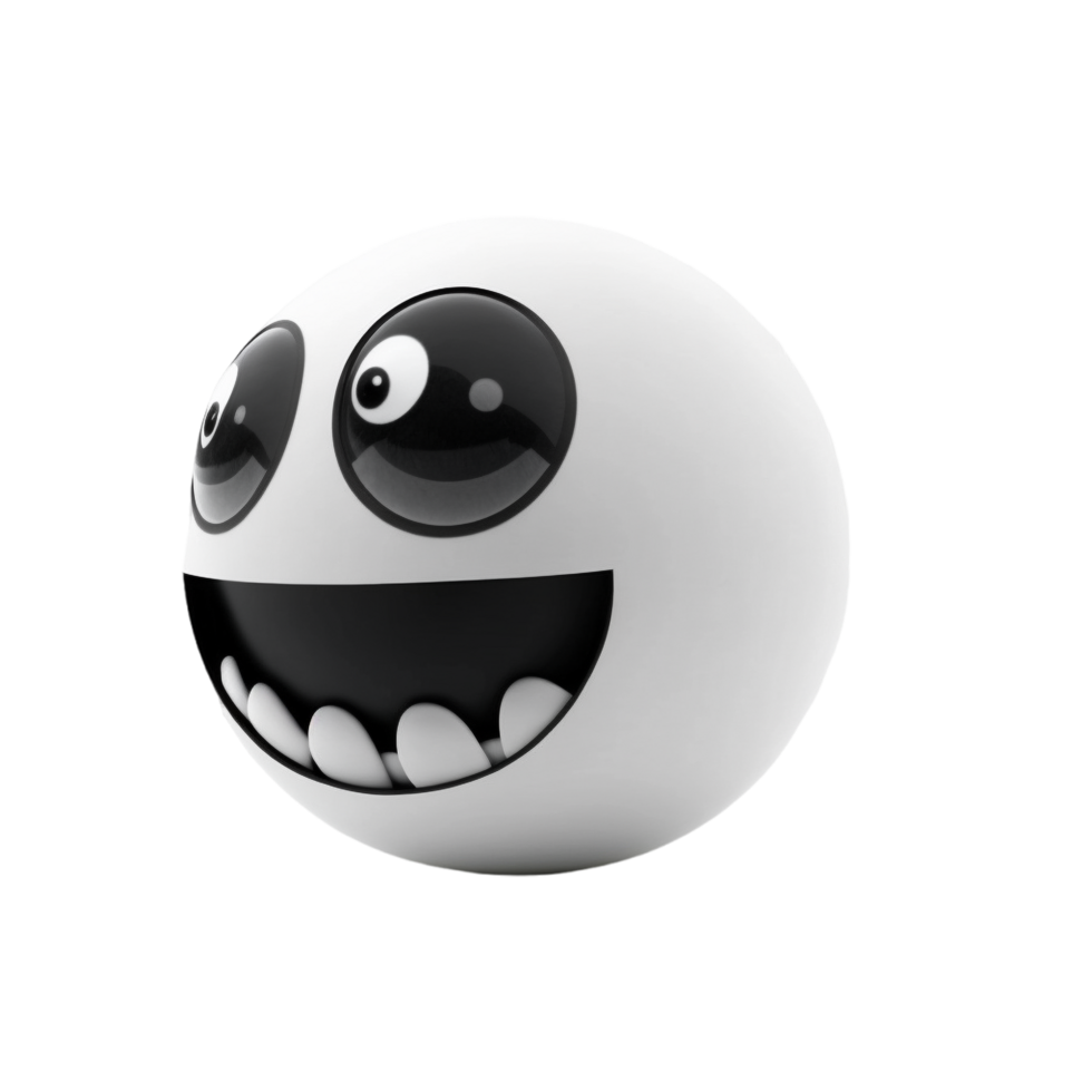 Funny Cartoon Ball png