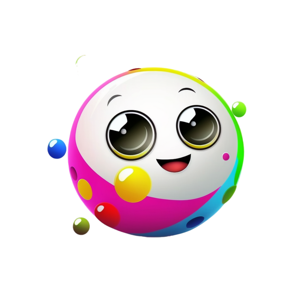 Funny Cartoon Ball png
