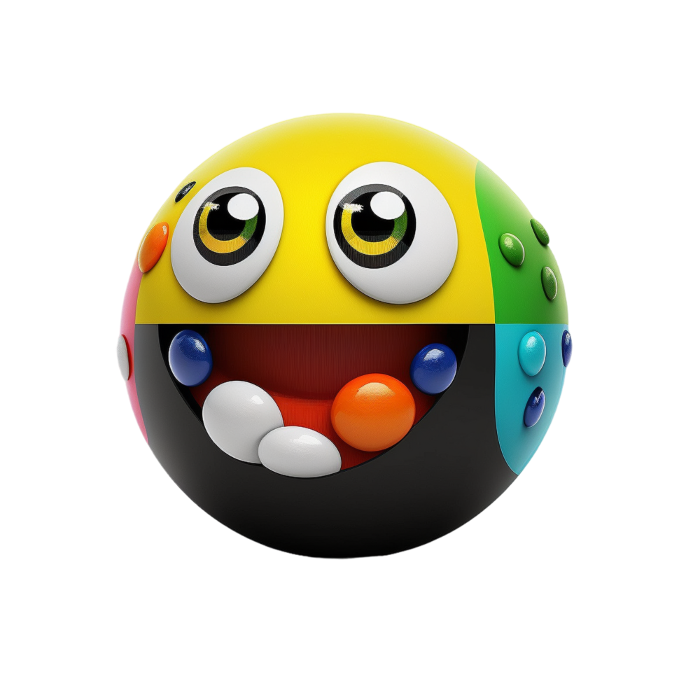 Funny Cartoon Ball png