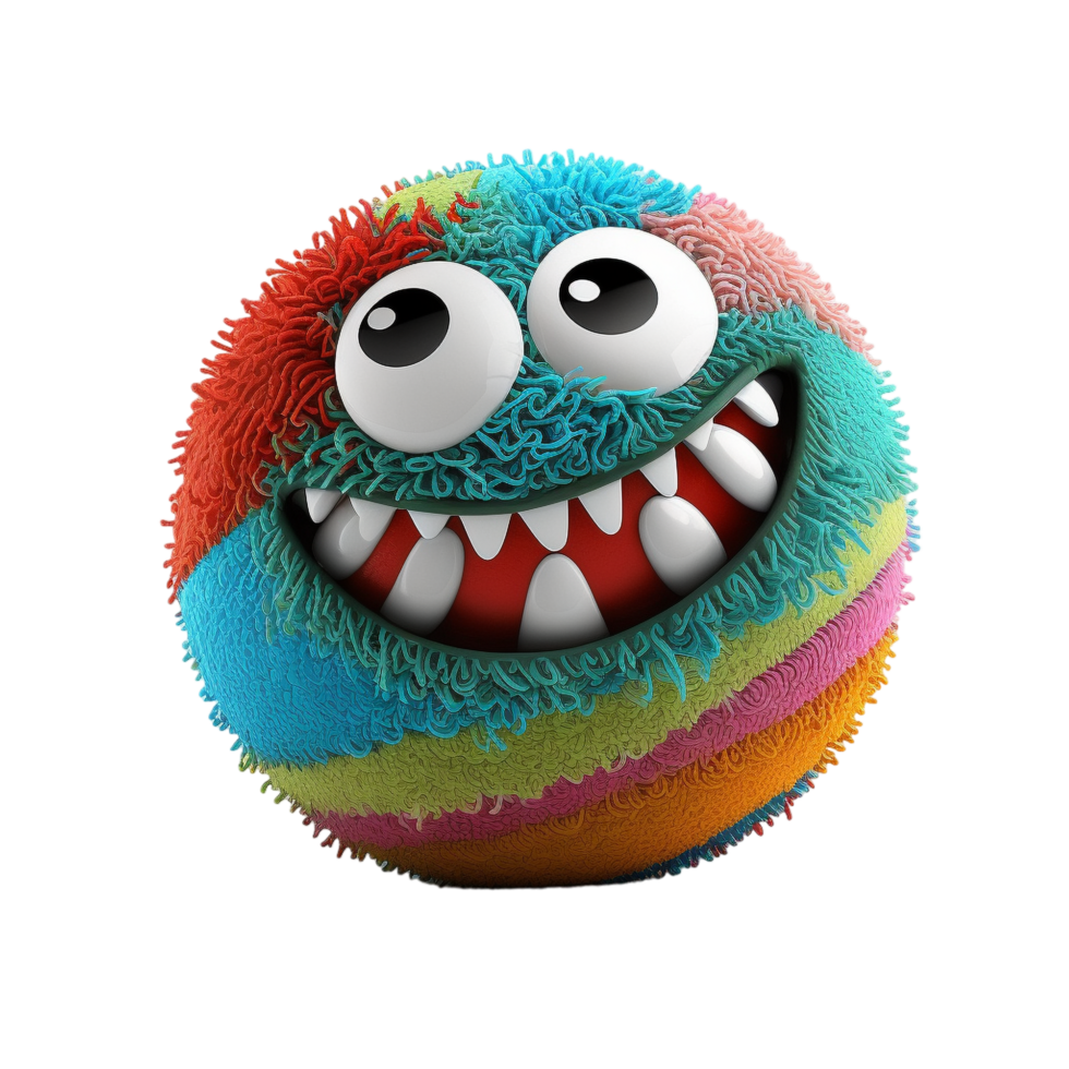 Funny Cartoon Ball png