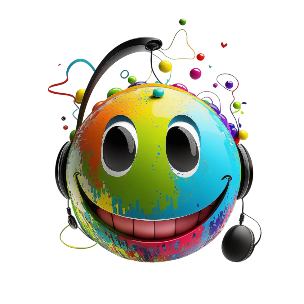 Funny Cartoon Ball png