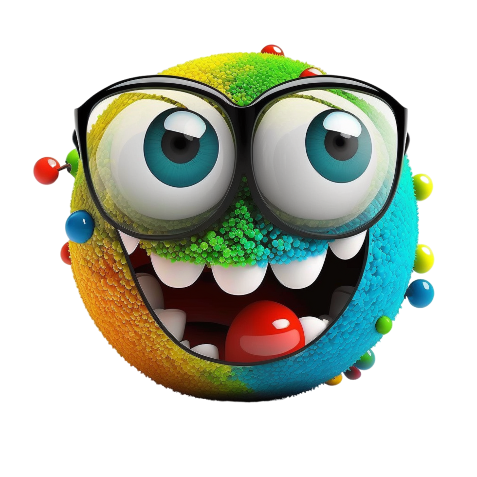 Funny Cartoon Ball png