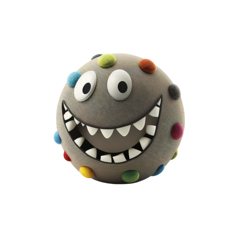 Funny Cartoon Ball png