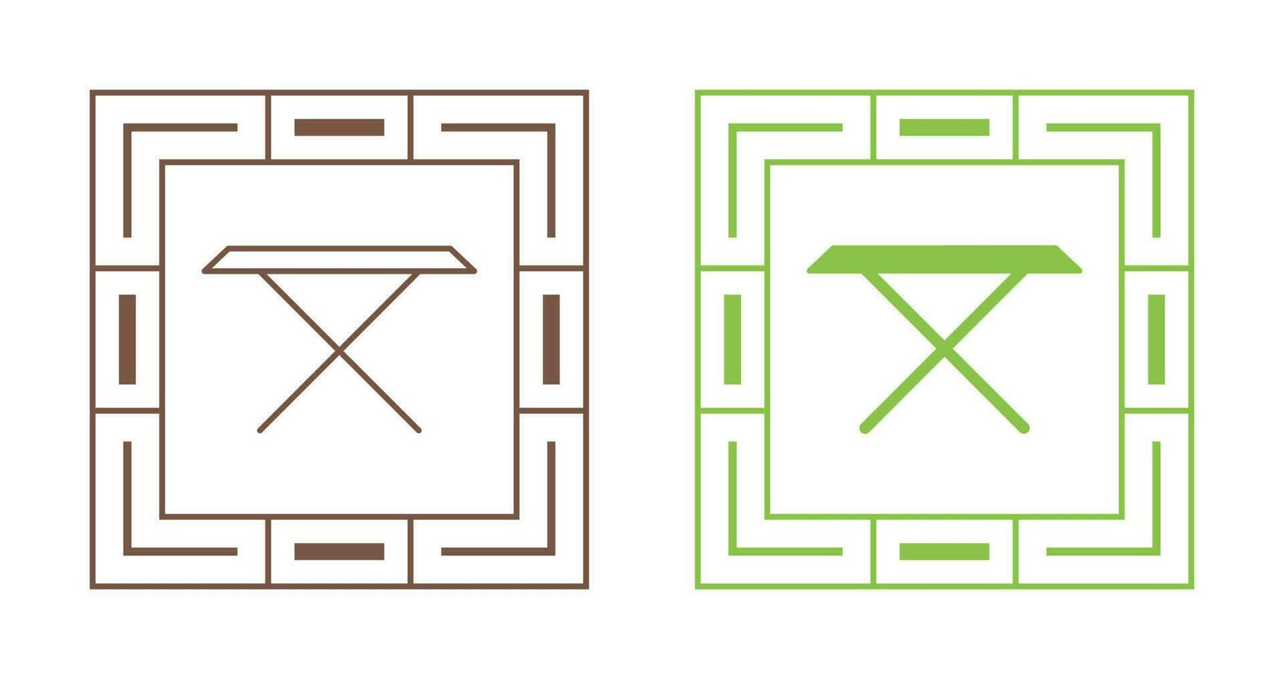 Studying Desk Vector Icon