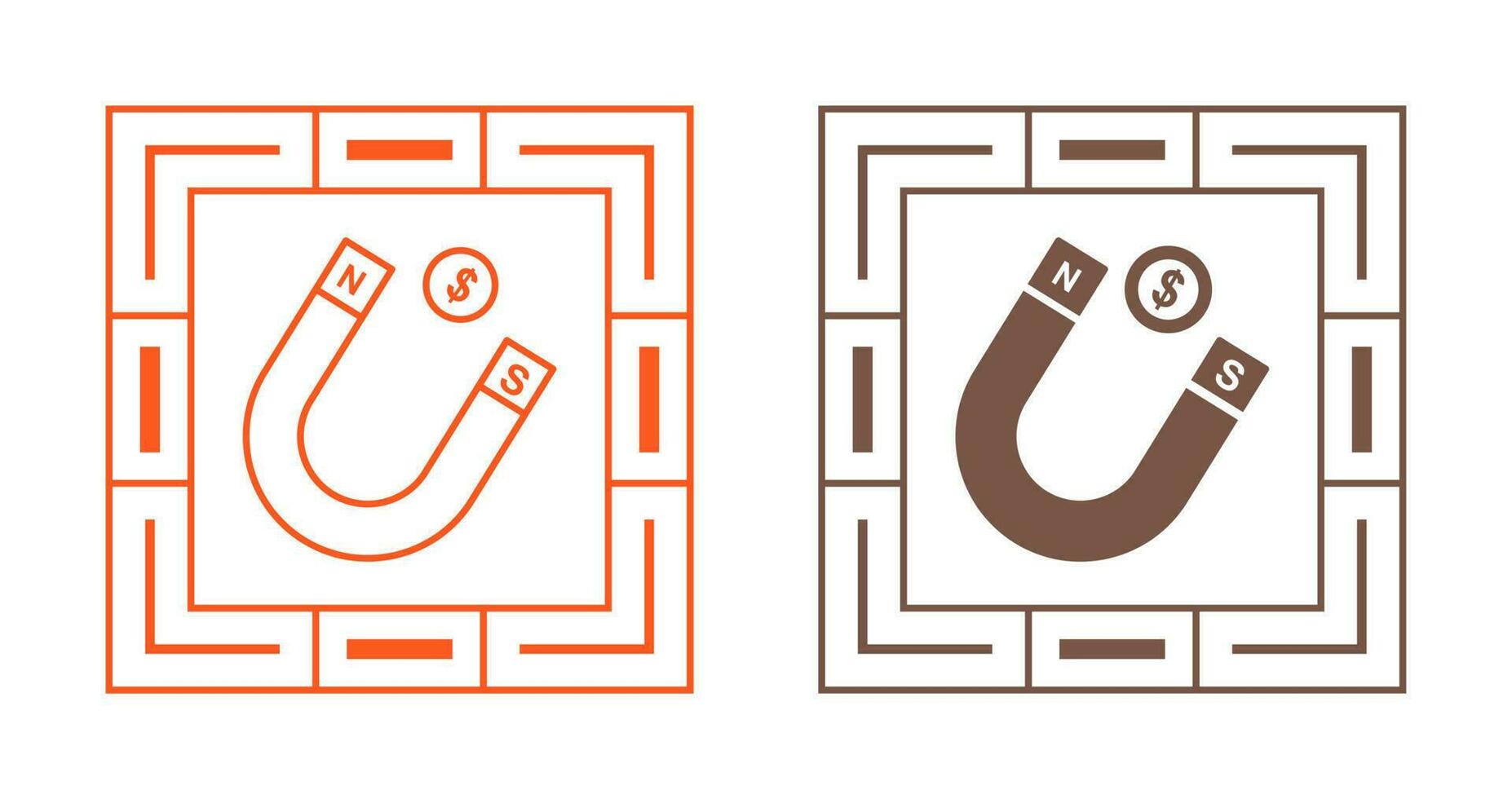 Magnet Vector Icon