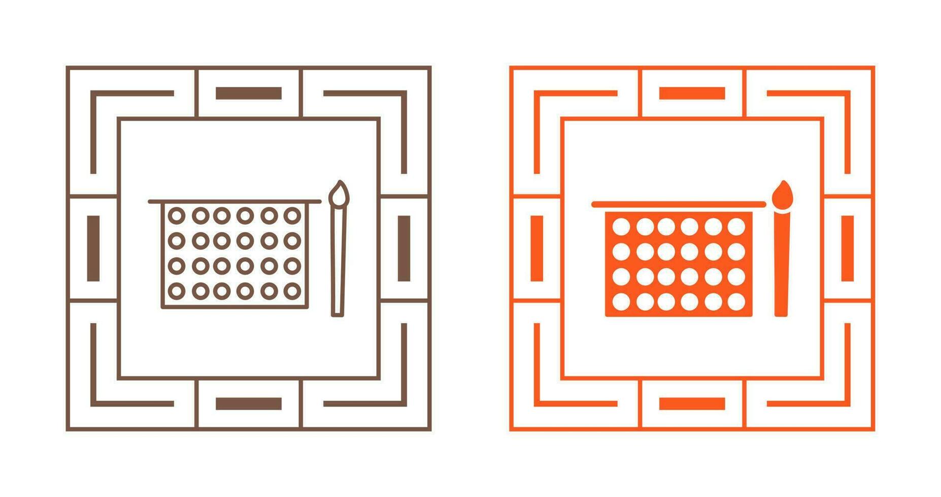Palette Vector Icon