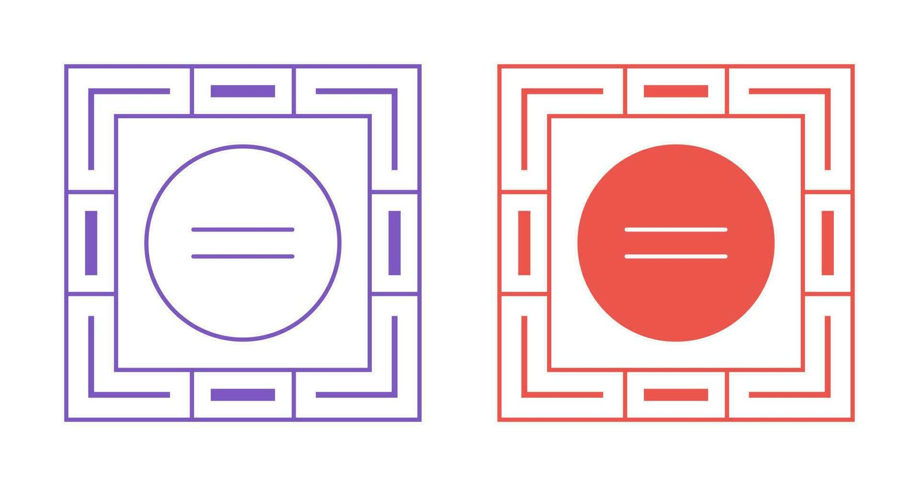 Equal To Vector Icon