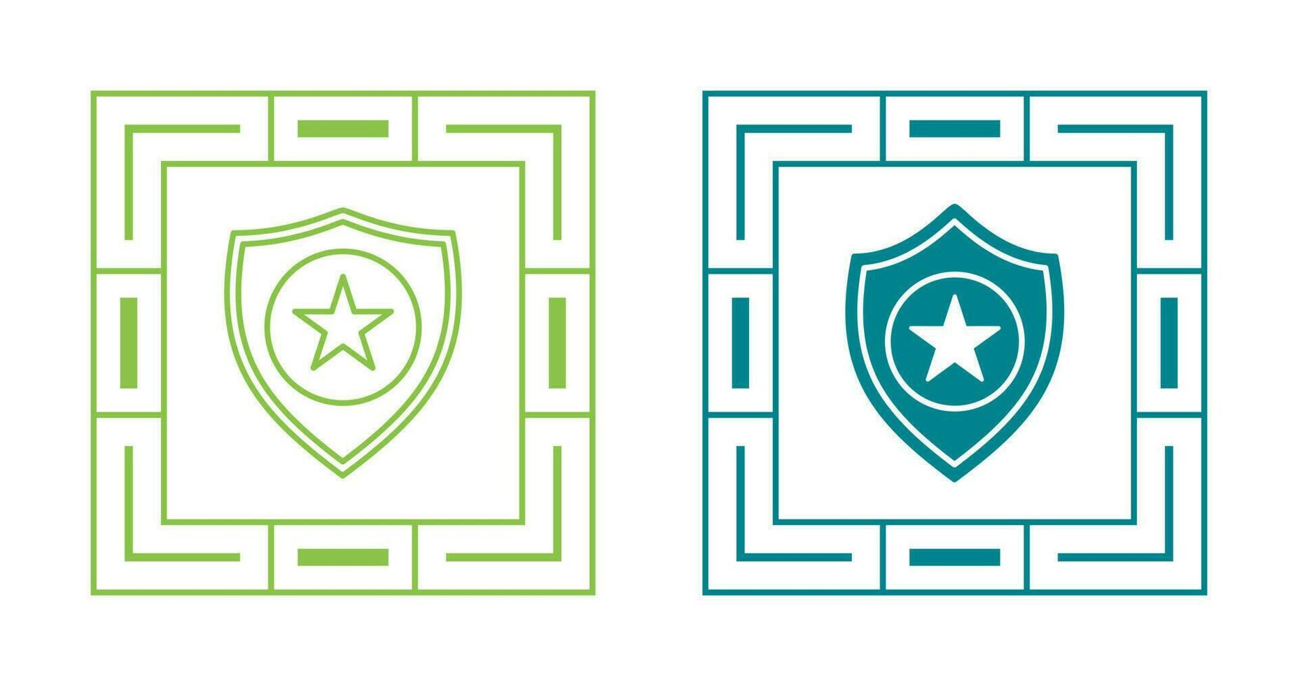 Police Badge Vector Icon