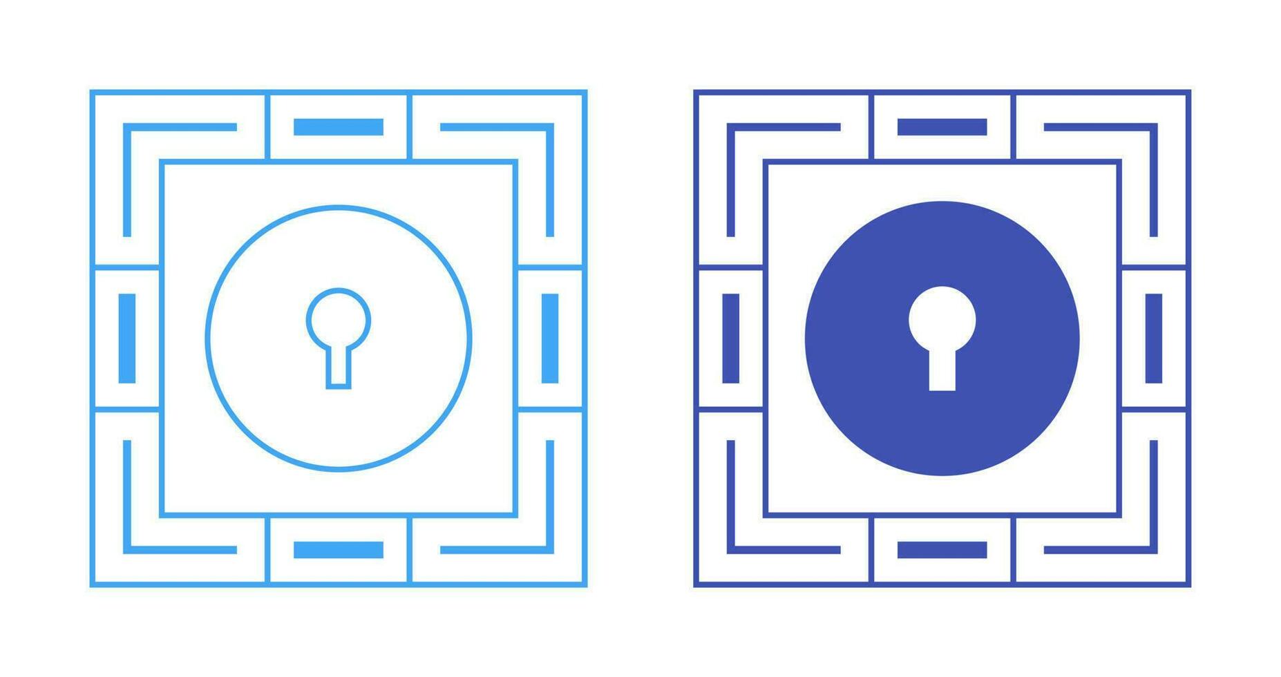 Keyhole Vector Icon