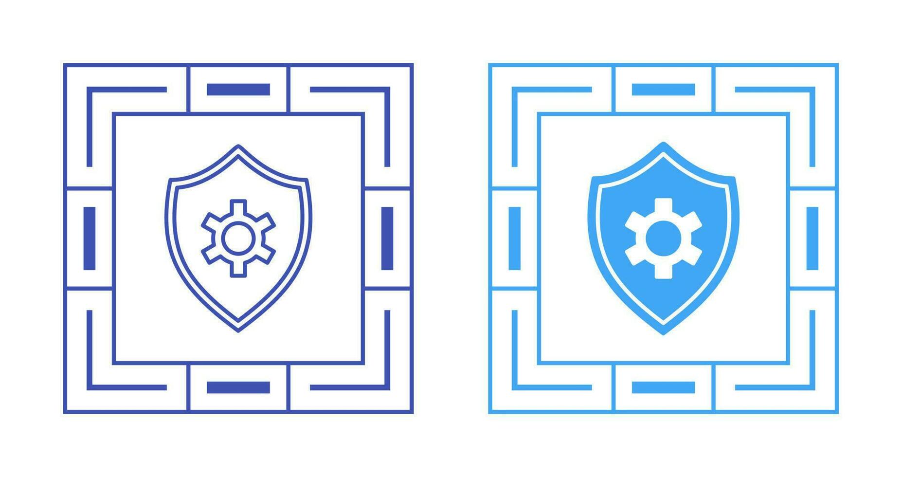 Shield Settings Vector Icon