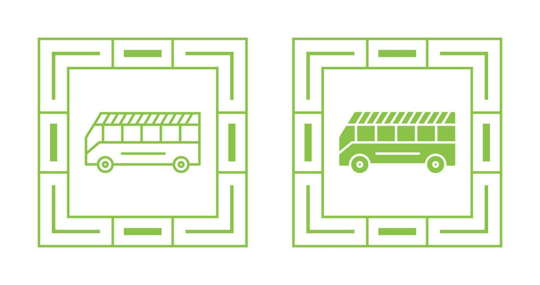 School Bus Vector Icon
