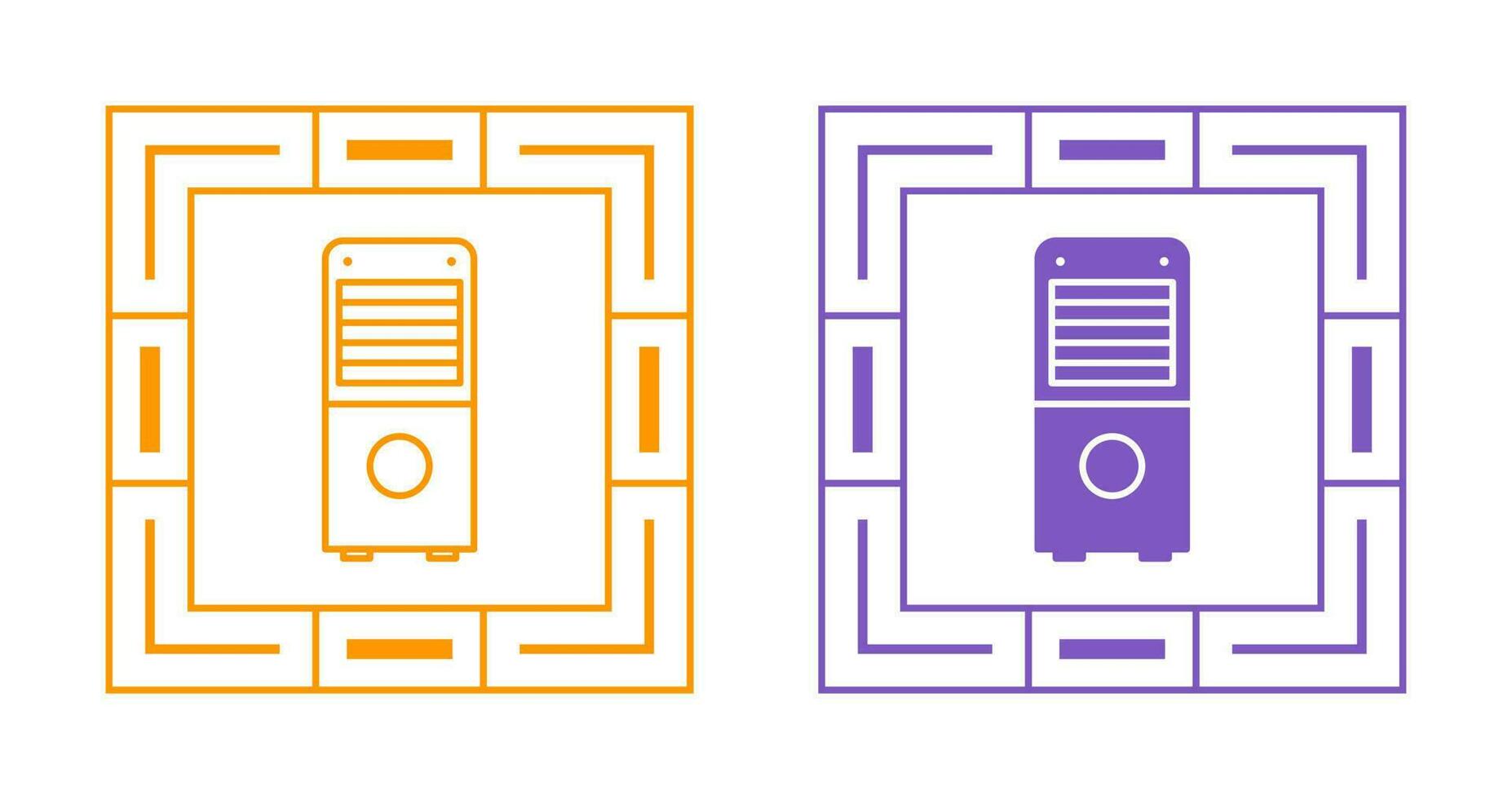 Air Dehumidifier Vector Icon