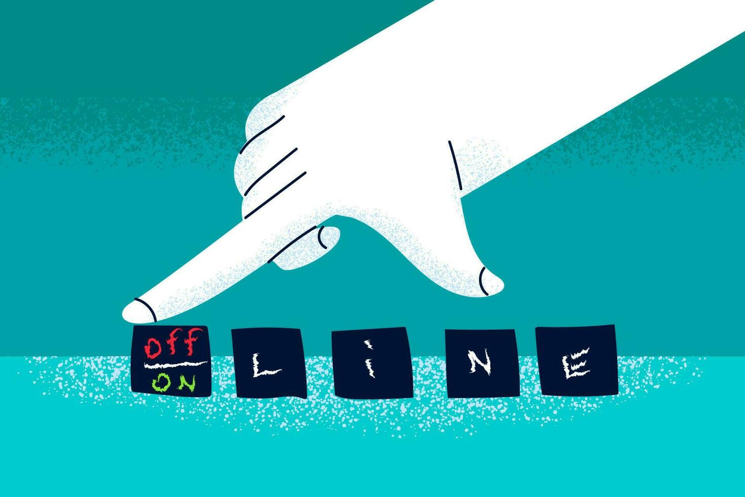 Online and offline concept vector
