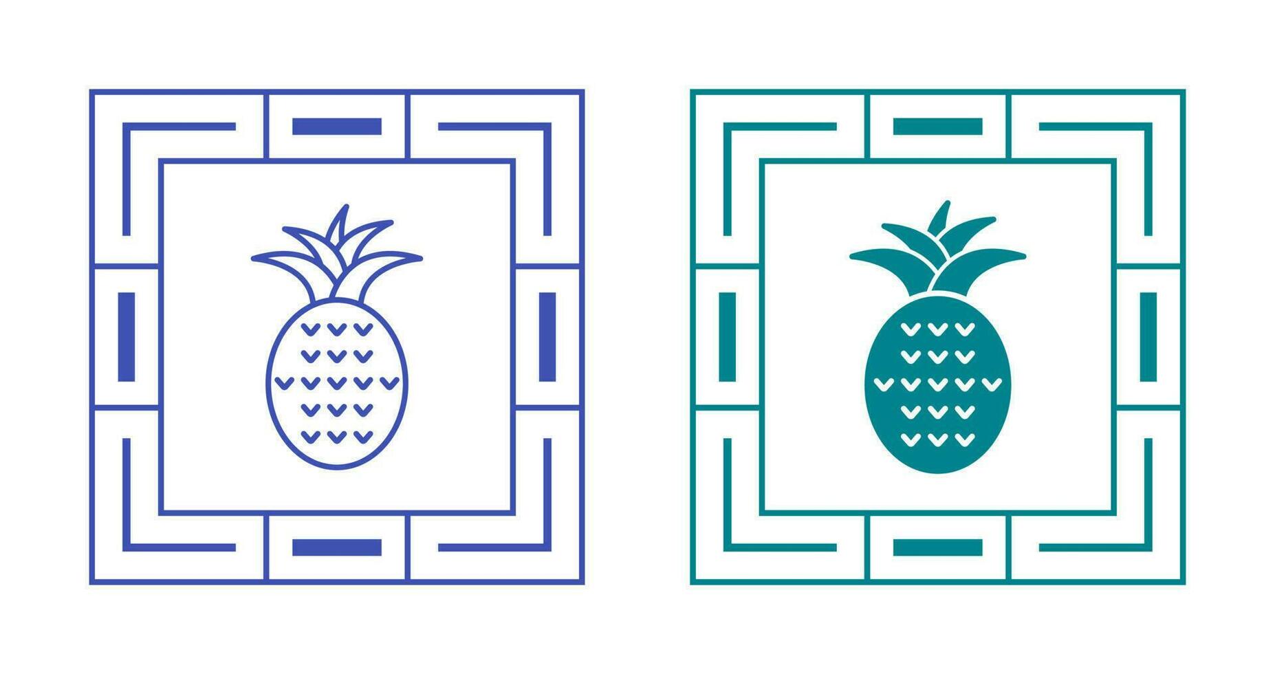Pineapple Vector Icon