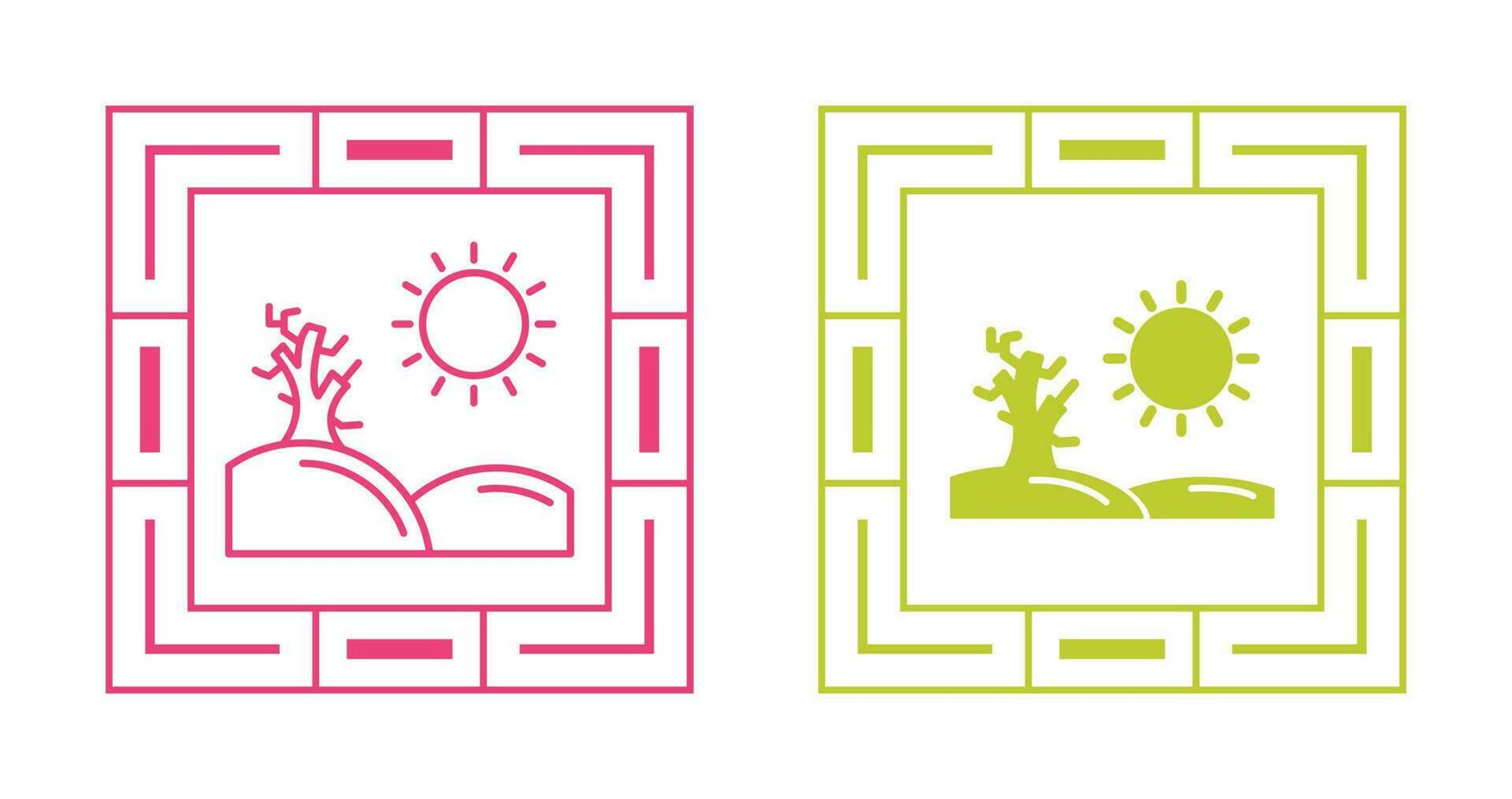 Desert Vector Icon
