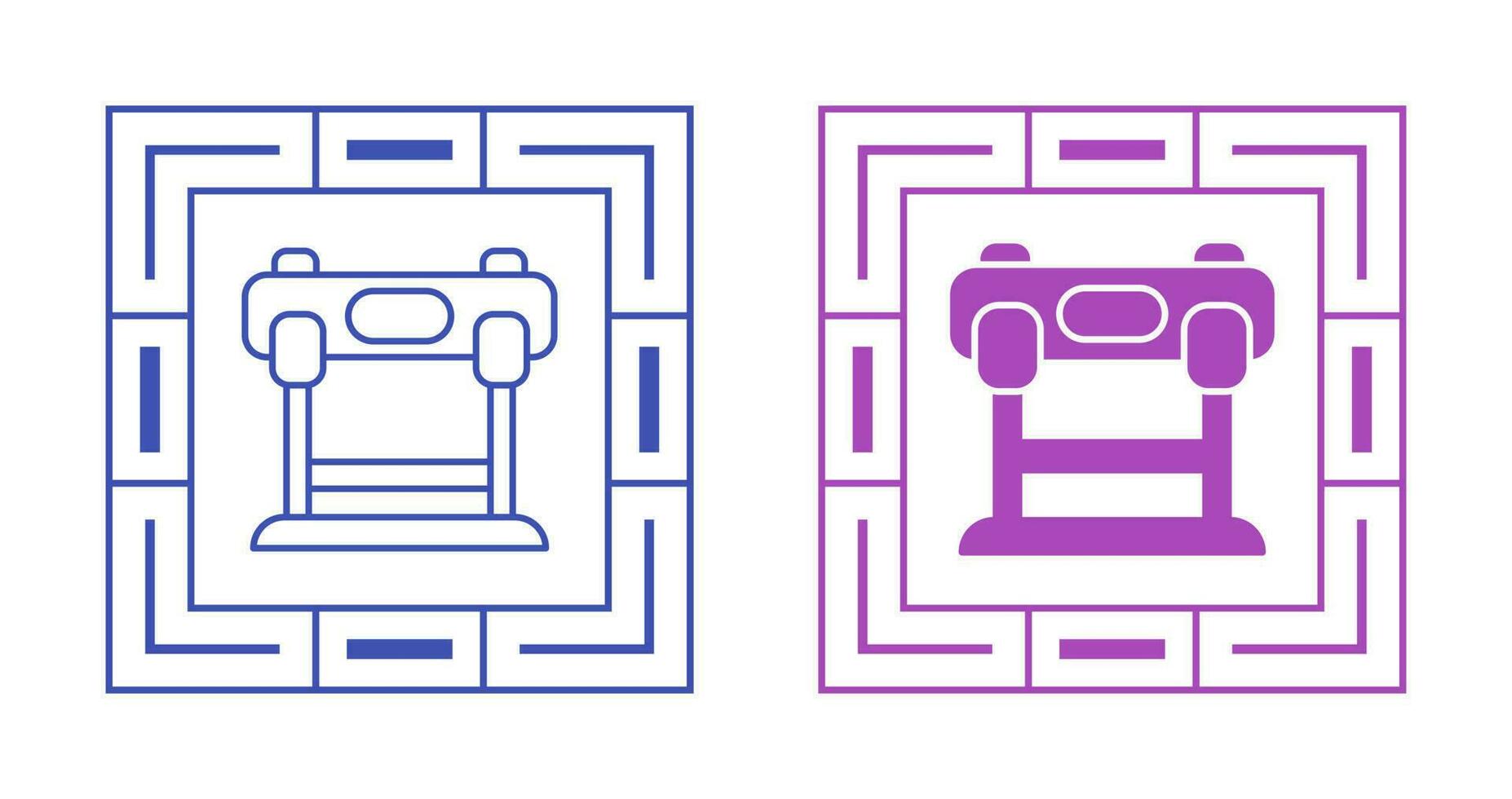 Hurdles Race Vector Icon