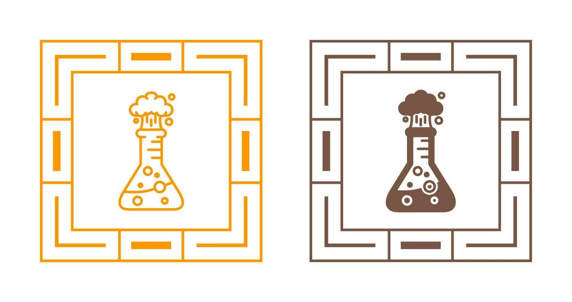 Lab Explosion Vector Icon