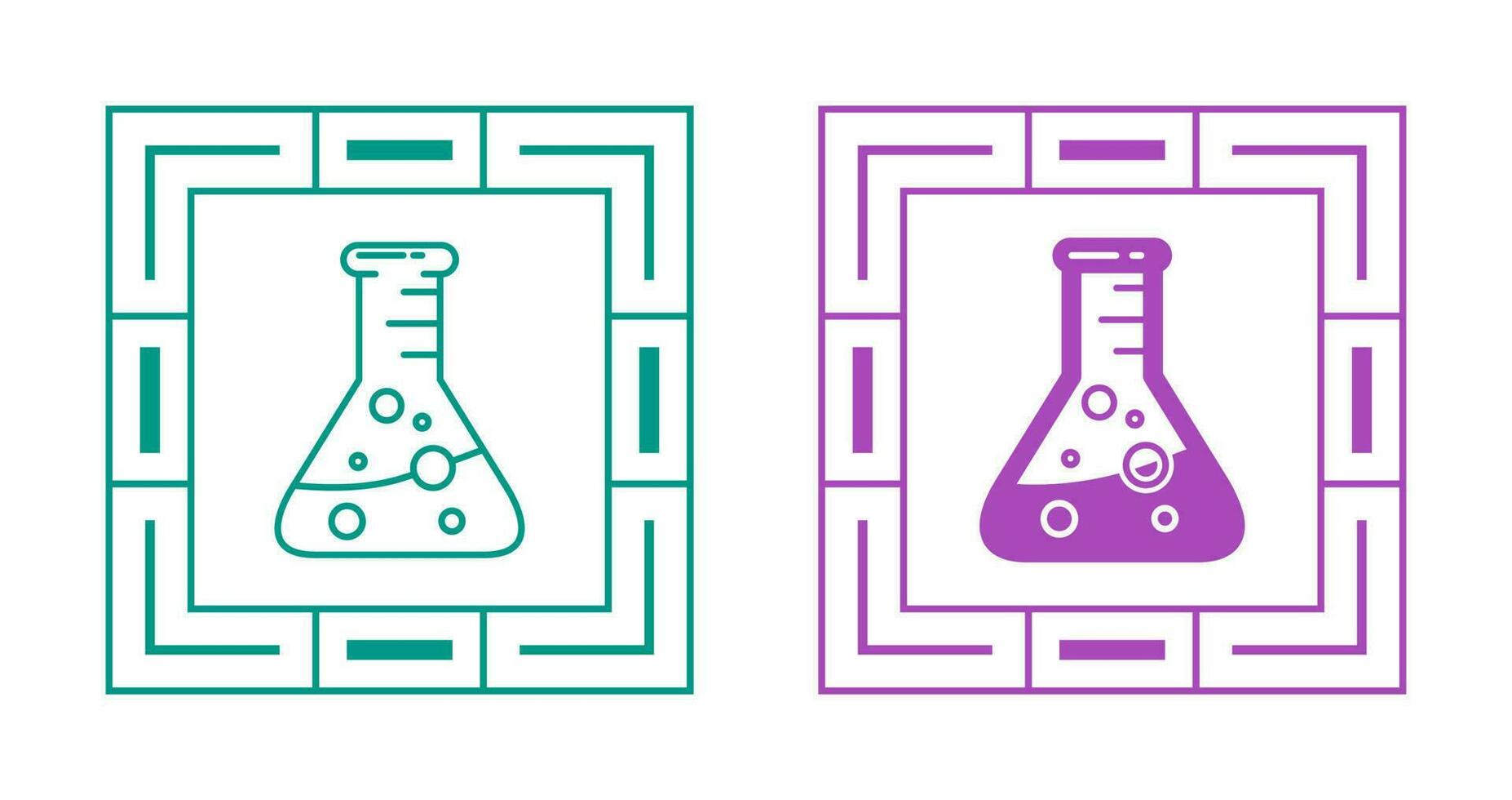 Flask Vector Icon