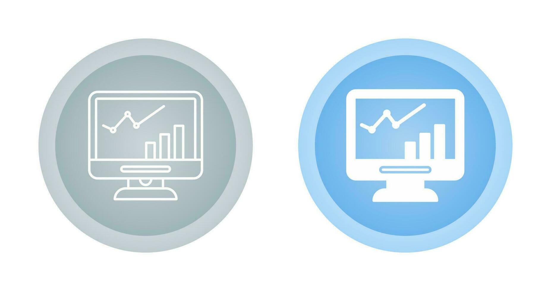 Lcd Growth Vector Icon