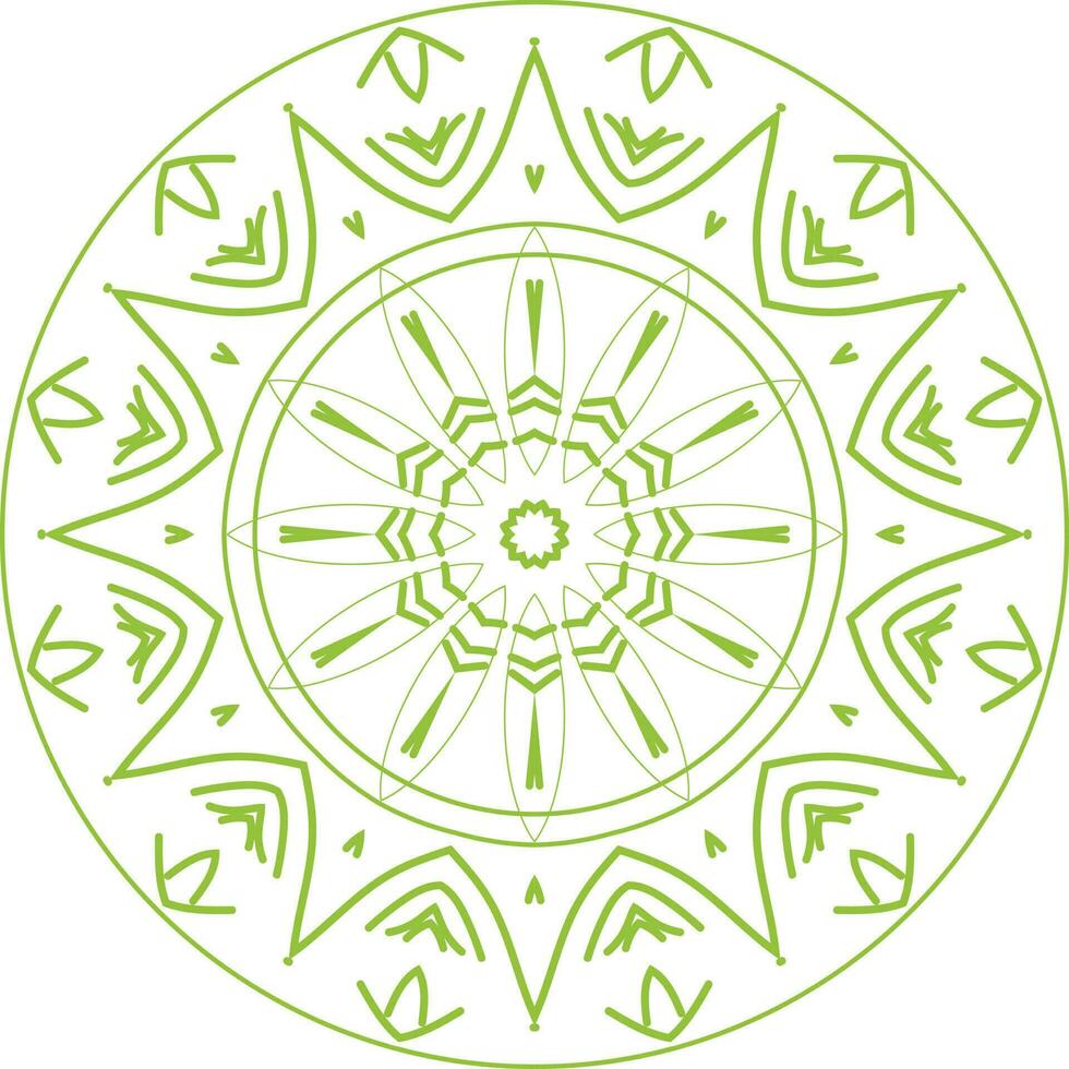 Modern Creative Mandala Design Background vector