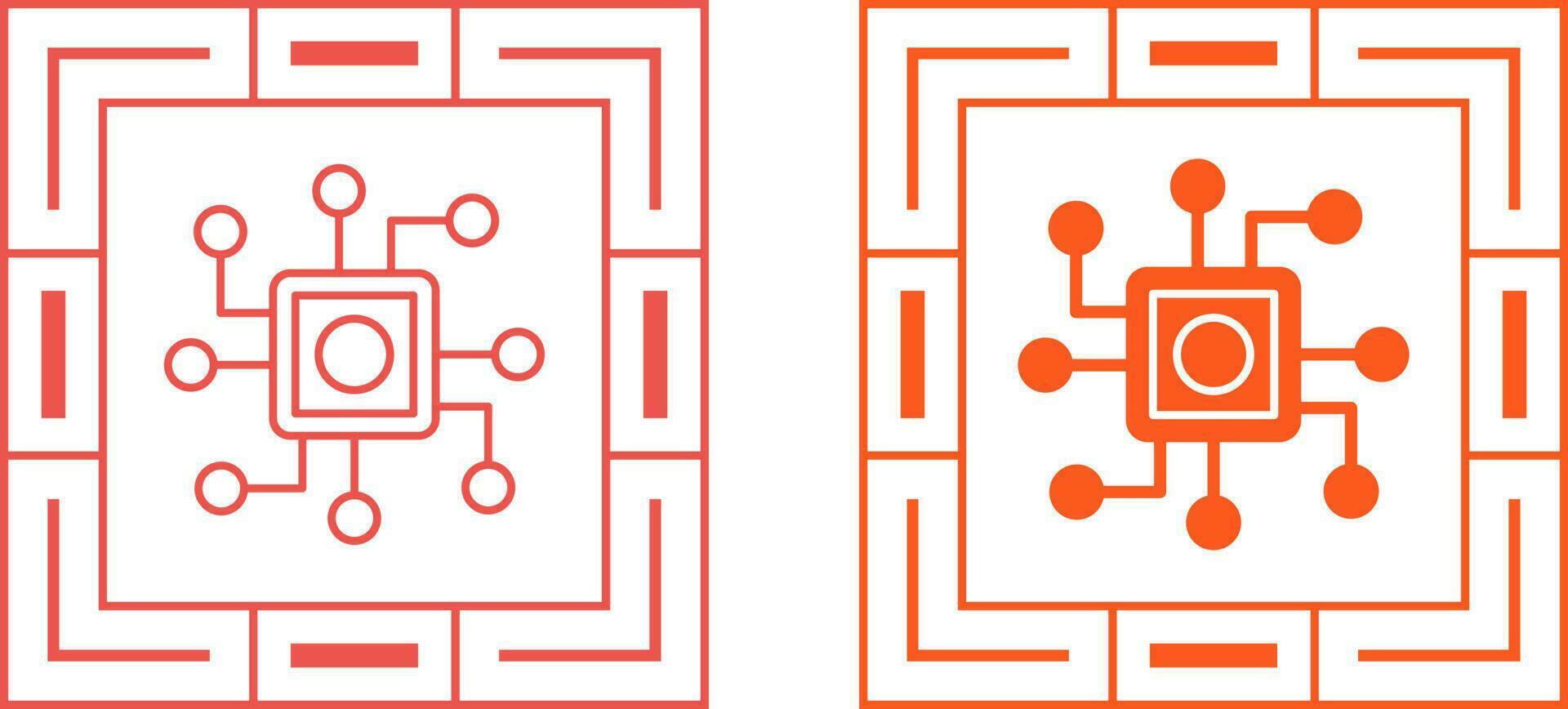 Circuit Vector Icon