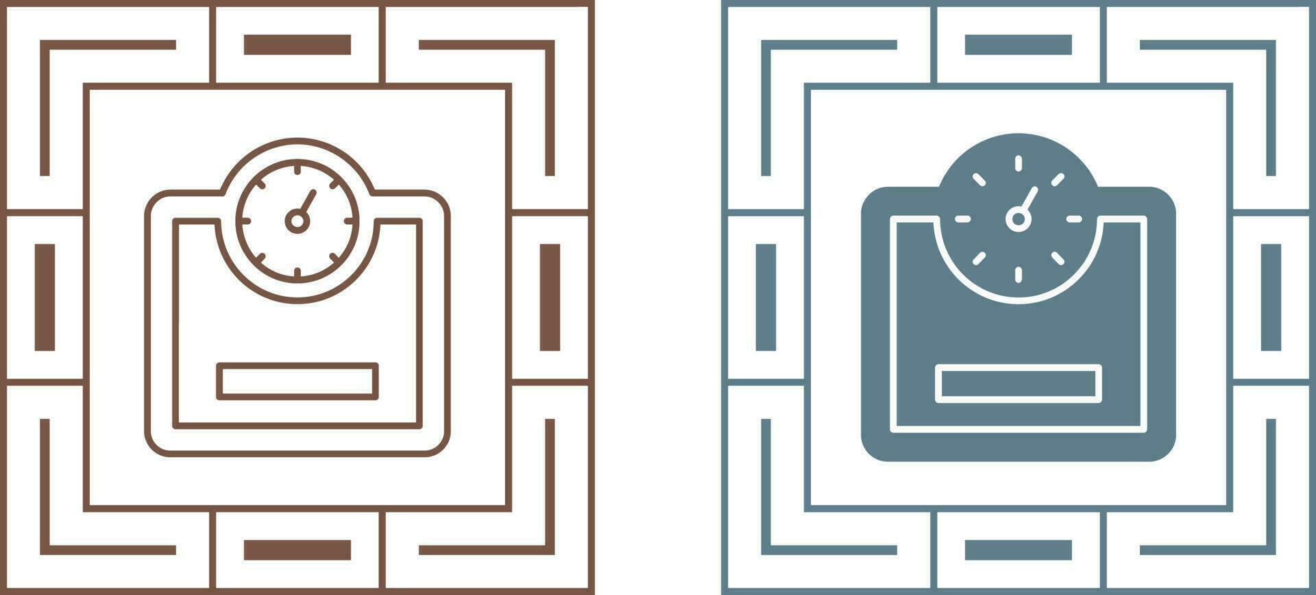 Weight Machine Vector Icon