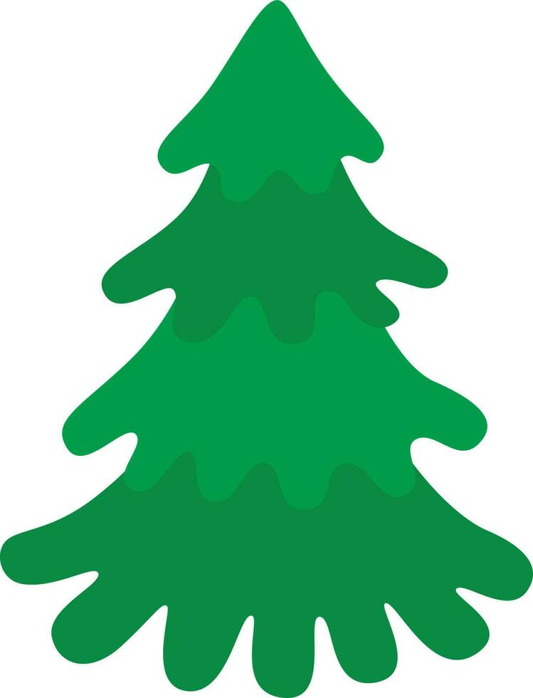 arbol de navidad ilustracion vector