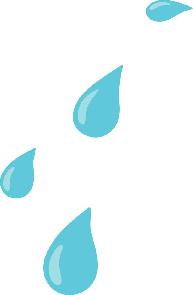 Drop. Cry,tears concept vector