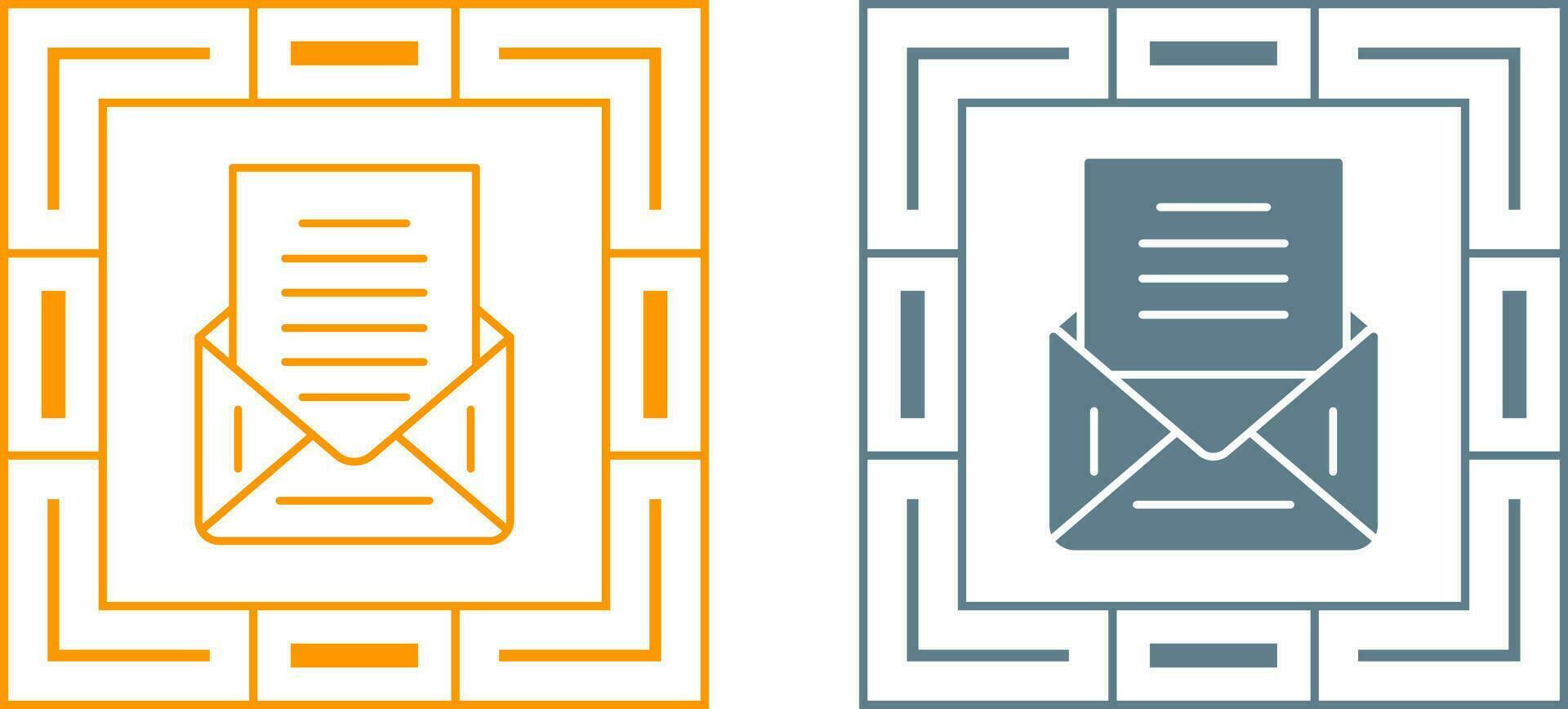 Letter Vector Icon
