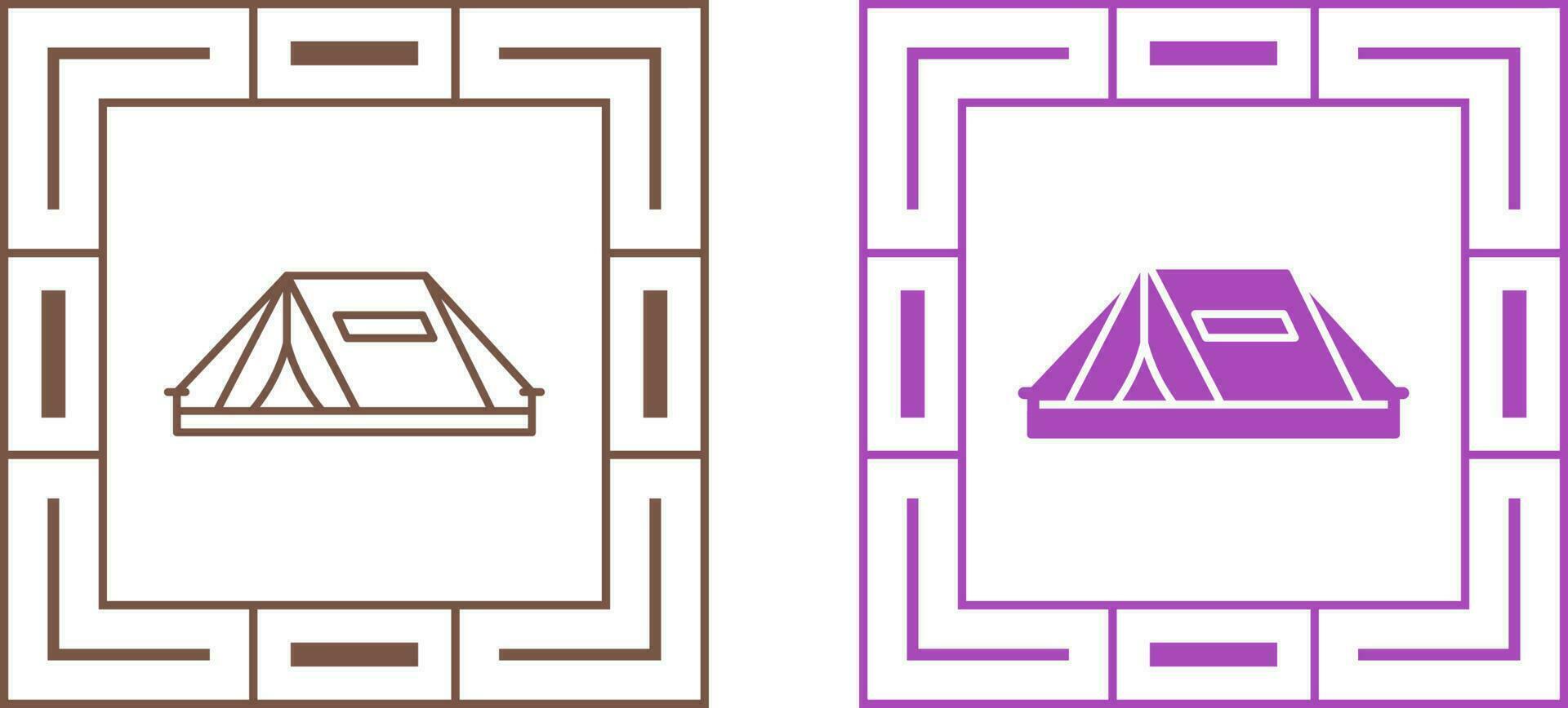 Tent Vector Icon