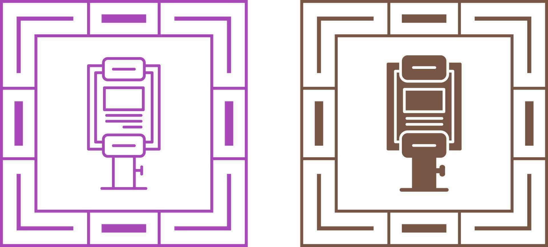 City Poster Vector Icon