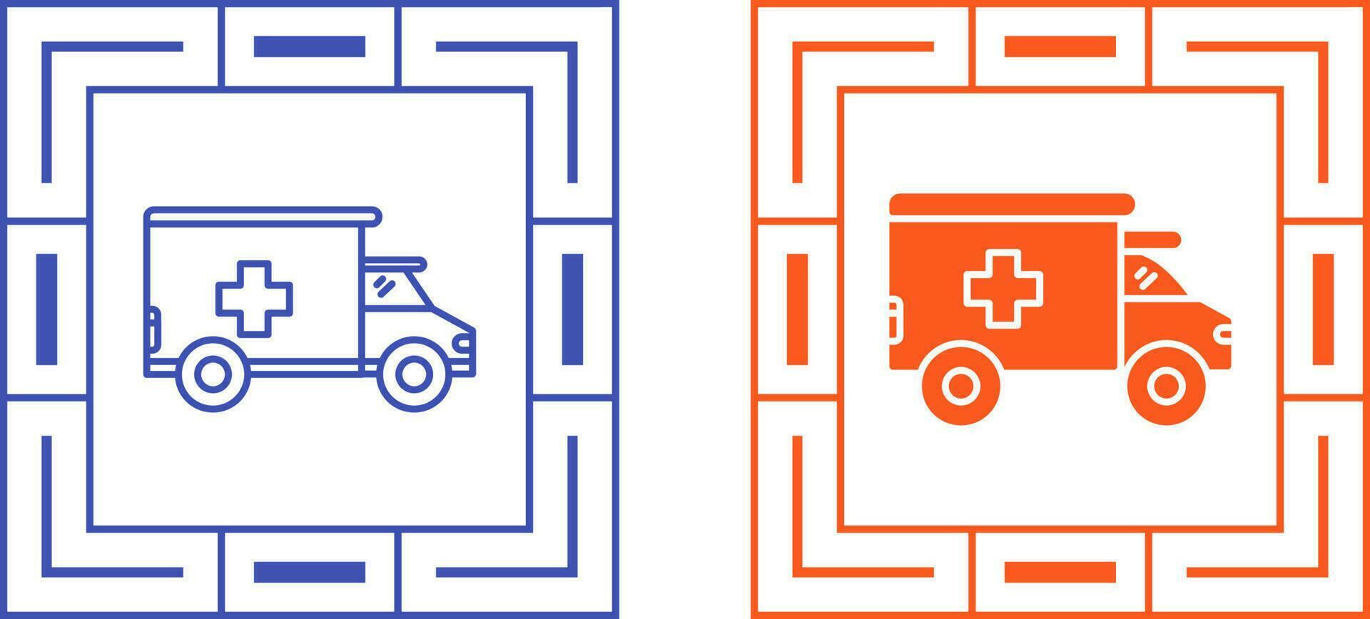 Ambulance Vector Icon