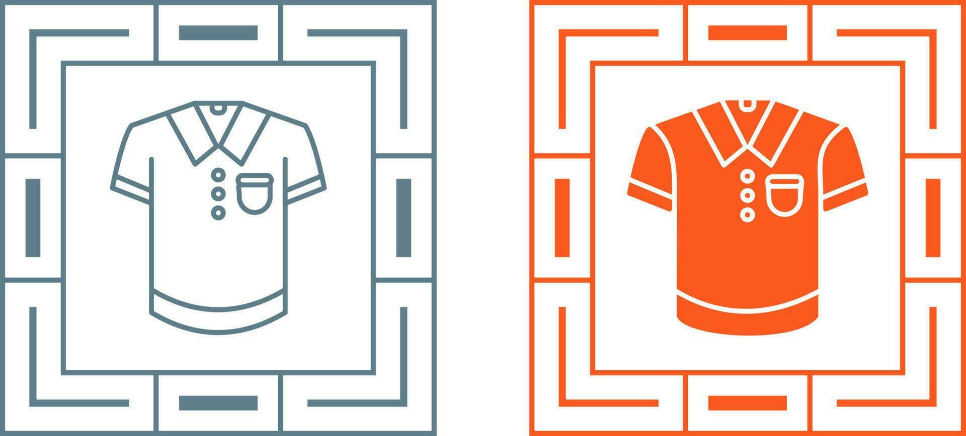 Polo Shirt Vector Icon