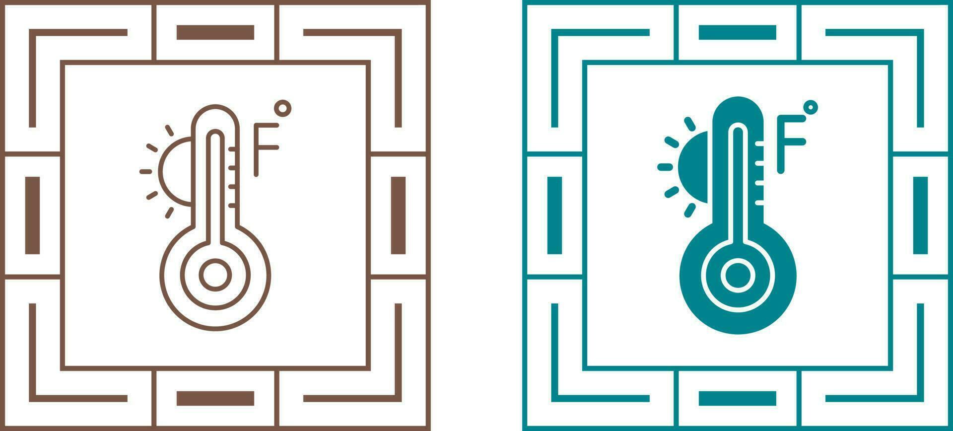 Fahrenheit Vector Icon