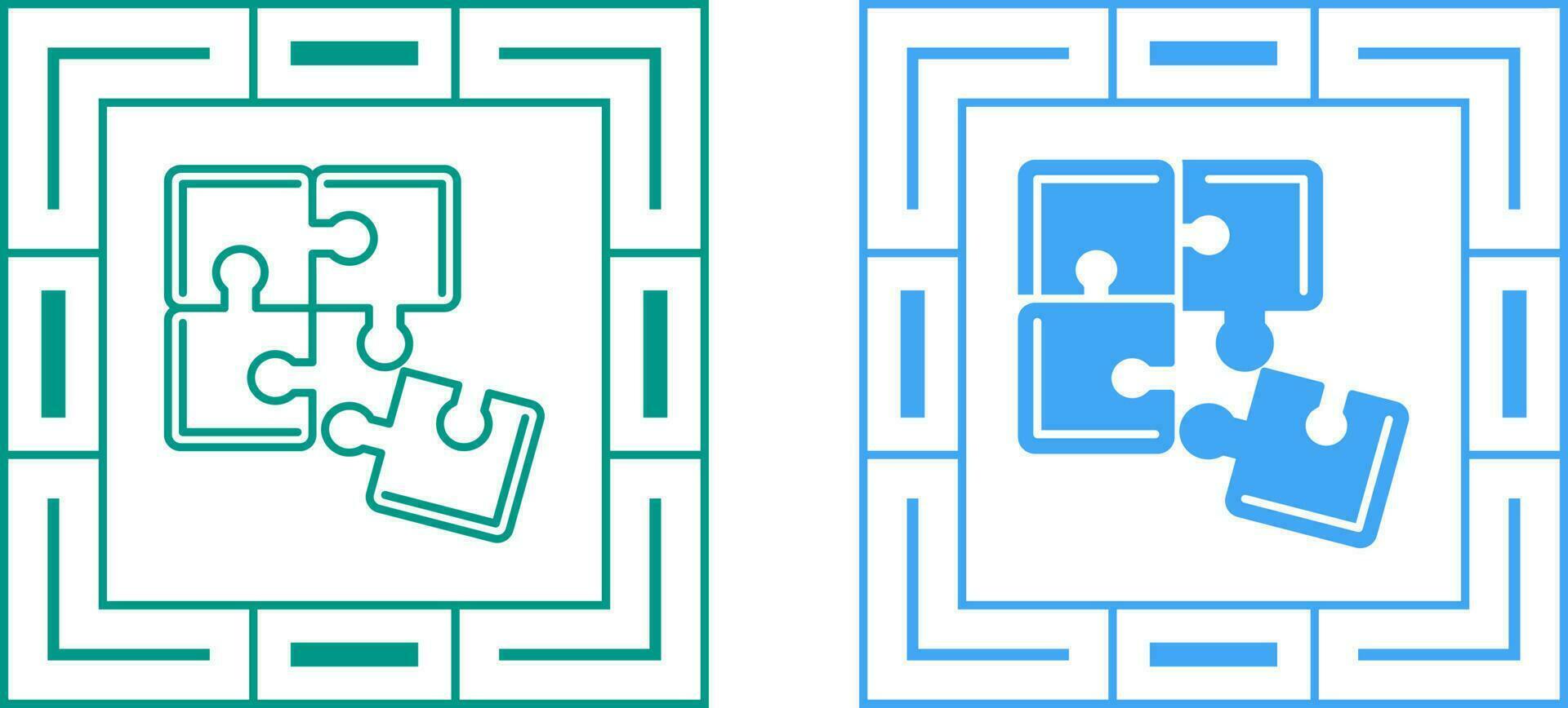 Puzzle Vector Icon