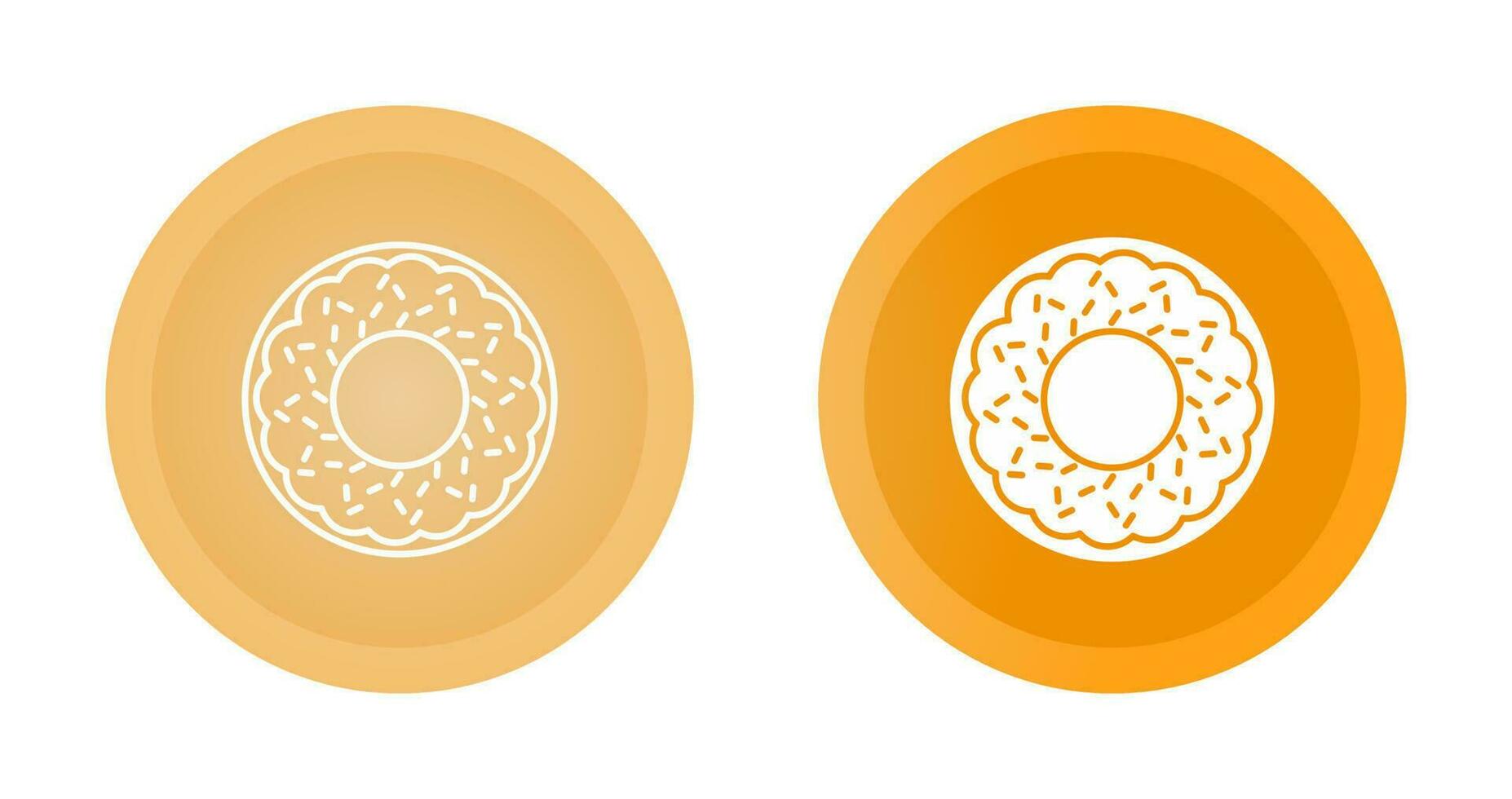 icono de vector de donut