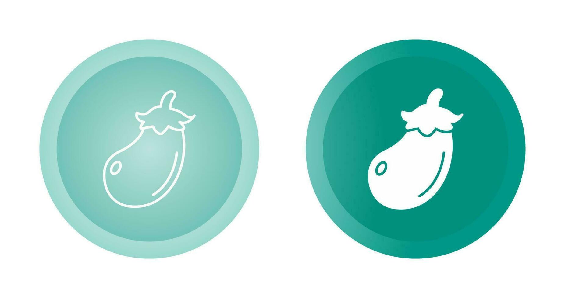 Eggplant Vector Icon