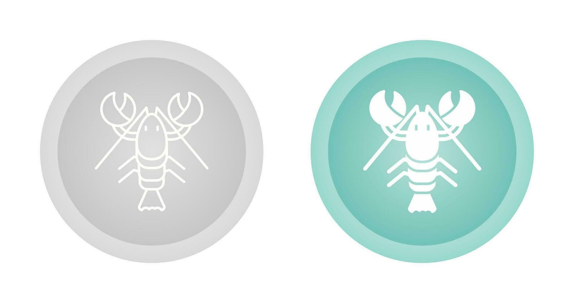 Lobster Vector Icon