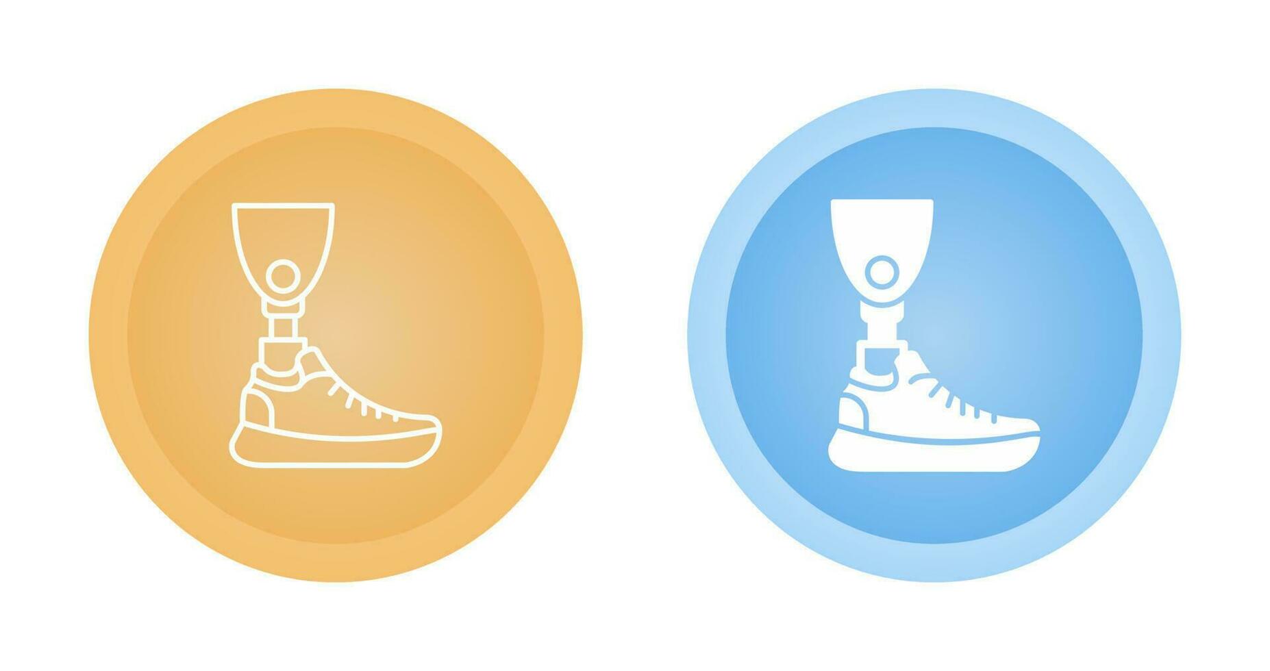 Prosthesis Vector Icon