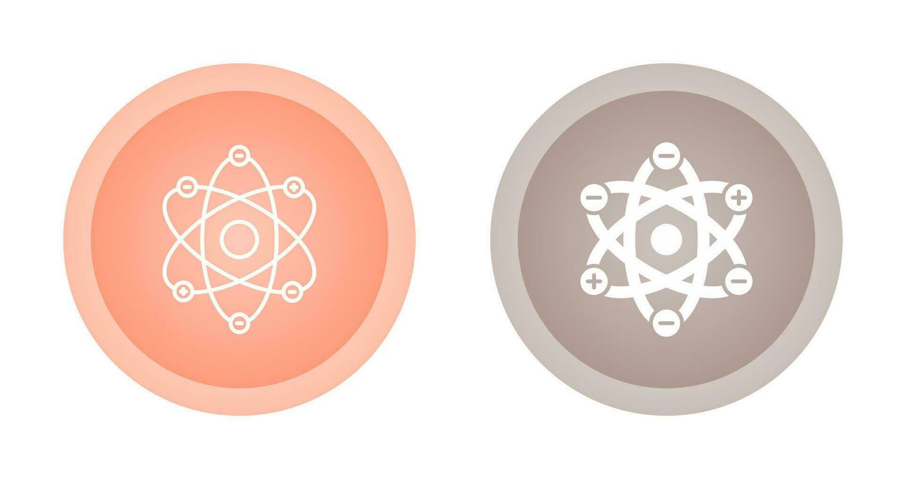 Atom Structure Vector Icon